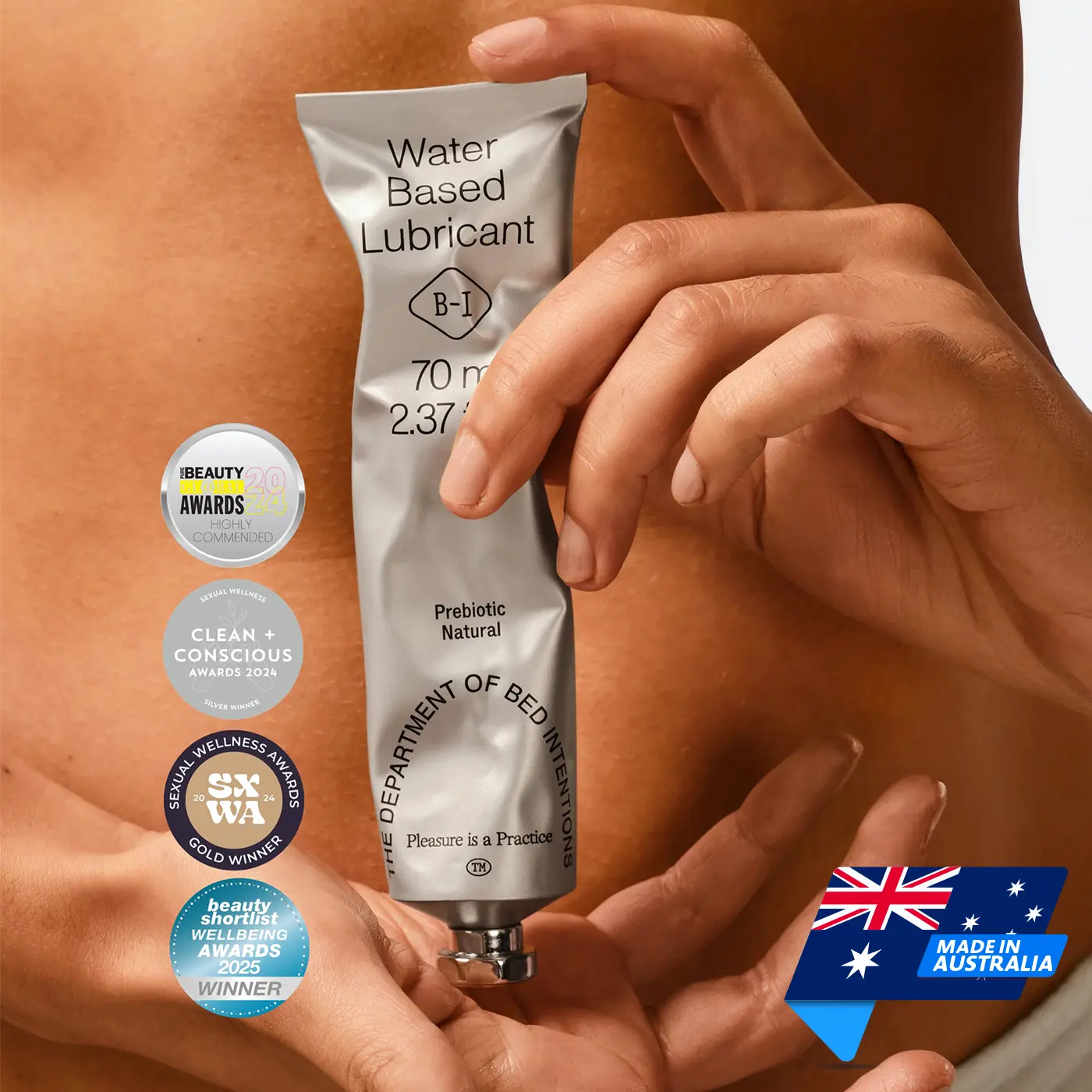 B-I Water Based Lubricant 70ml | Made in Australia | Mens Health Downunder