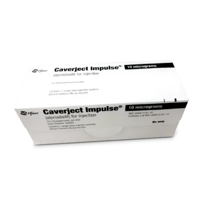 Caverject Impulse 10mg 2pk | Alprostadil | Parallel US Import | Mens Health Downunder
