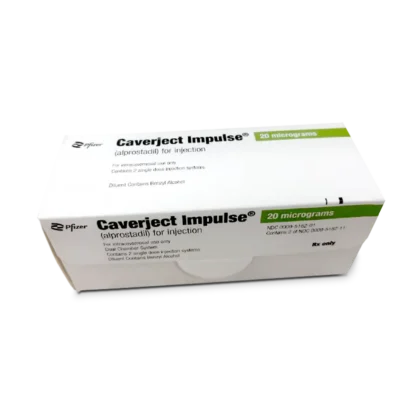 Caverject Impulse 20mg 2pk | Alprostadil | Parallel US Import | Mens Health Downunder