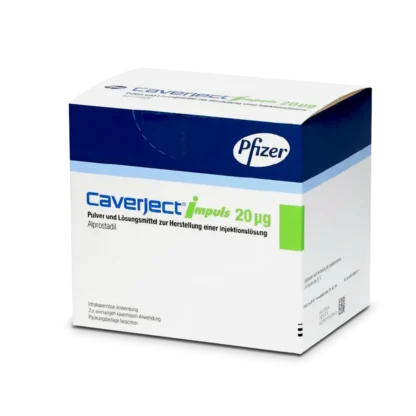 Caverject Vial Reconstituted 20mg | Alprostadil | Parallel Germany Import | Mens Health Downunder