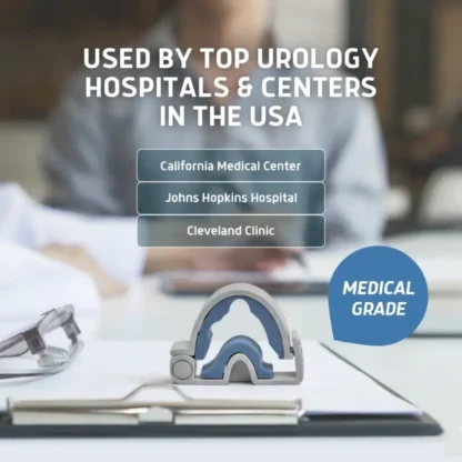 Lunderg Bell Clamp | The Most Ergonomic Male Incontinence Clamp | Made in USA | Mens Health Downunder