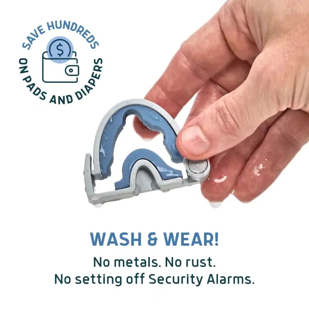 Lunderg Bell Clamp | The Most Ergonomic Male Incontinence Clamp | Made in USA | Mens Health Downunder
