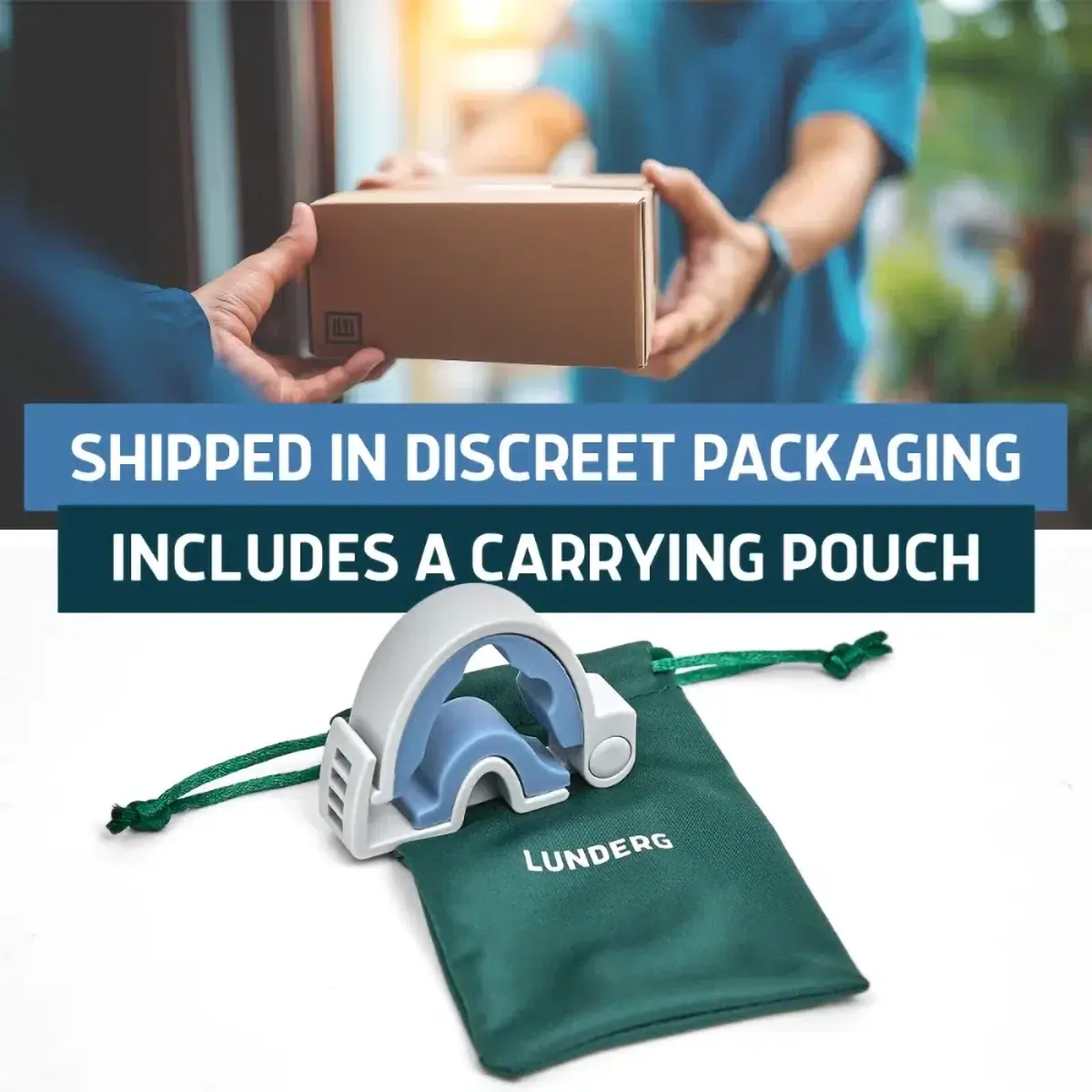 Lunderg Bell Clamp | The Most Ergonomic Male Incontinence Clamp | Made in USA | Mens Health Downunder