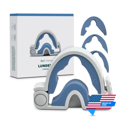 Lunderg Bell Clamp | The Most Ergonomic Male Incontinence Clamp | Made in USA | Mens Health Downunder