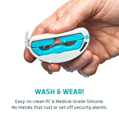 Lunderg Versa Clamp | Light & Comfortable Male Incontinence Clamp | Made in USA | Mens Health Downunder