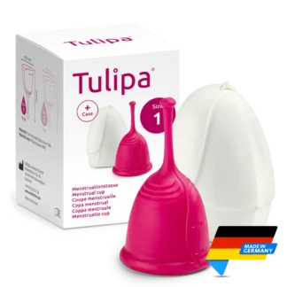 Medintim Tulipa Menstrual Cup | Size 1 Package | Made in Germany | Mens Health Downunder