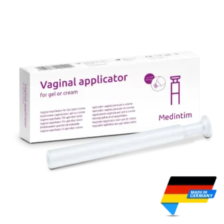 Medintim Vaginal Applicator | Product and Pack | Made in Germany | Mens Health Downunder