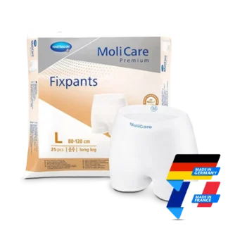 MoliCare Premium-Fixpants LongLegs 25pcs | Made in France & Germany | Mens Health Downunder