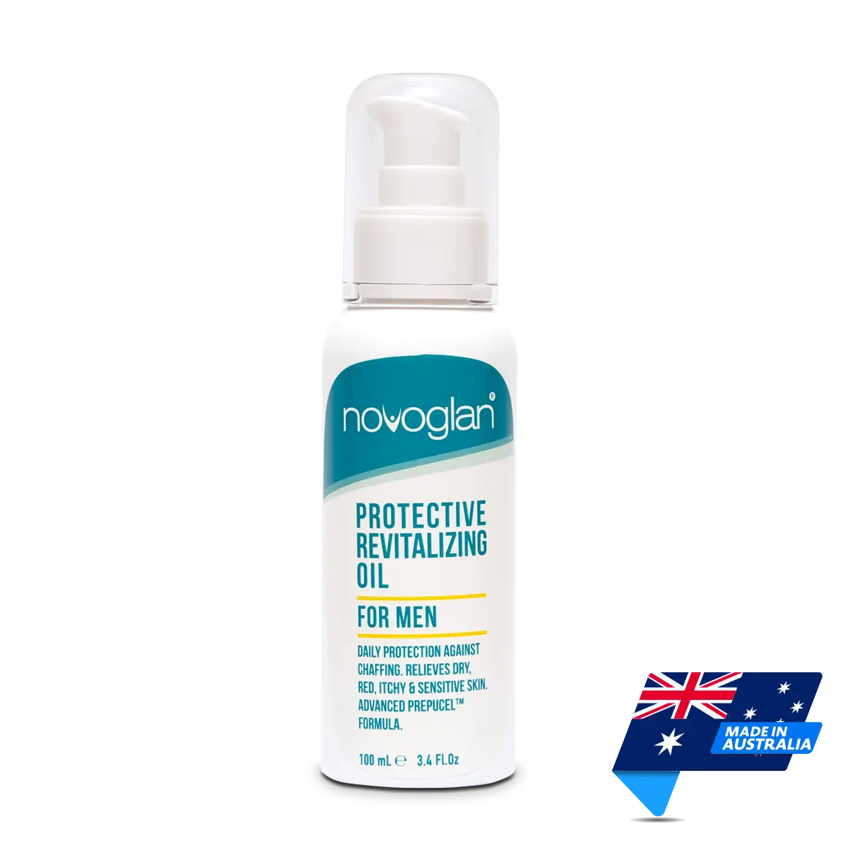 Novoglan Protective Revitalising Oil | 100mL | Made in Australia | Mens Health Downunder