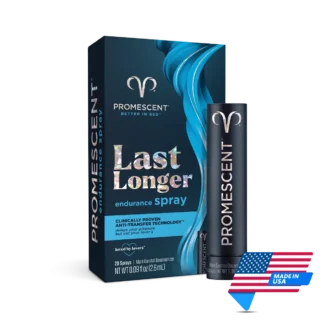 Promescent Premature Ejaculation Delay Spray | Travel (20) Spray | Made in USA | Mens Health Downunder