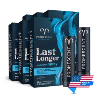 Promescent Premature Ejaculation Delay Spray | The Six Pack | 3x Standard (60) Spray 3x Travel (20) Spray | Made in USA | Mens Health Downunder
