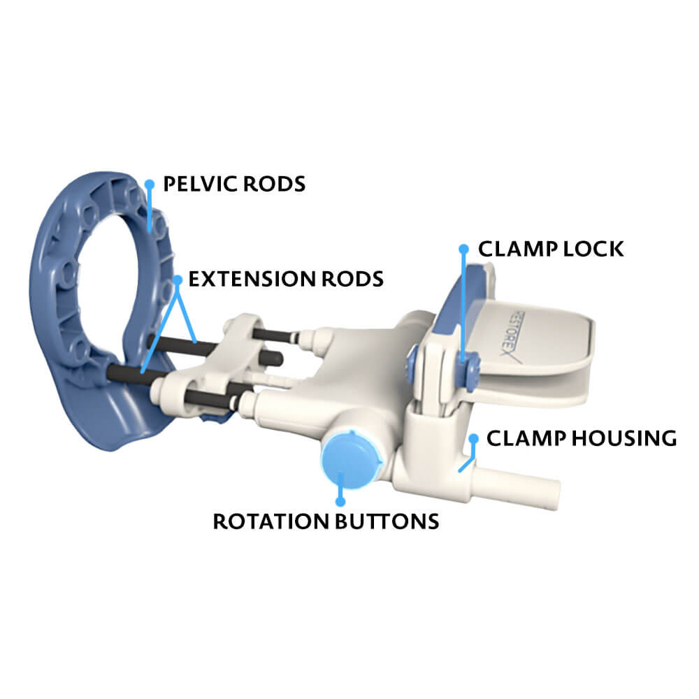 Restore X Next Generation Penile Traction Therapy Device Mens 