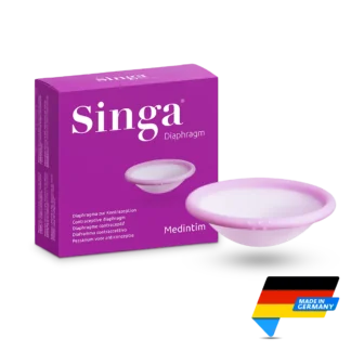 Singa Diaphragm | Pack and Product | Made in Germany | Mens Health Downunder