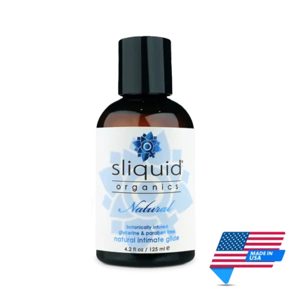 Sliquid Organics Natural Intimate Glide 125ml | Made in USA | Mens Health Downunder