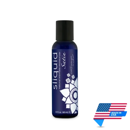 Sliquid Silk Natural Intimate Moisturizer 60ml | Made in USA | Mens Health Downunder