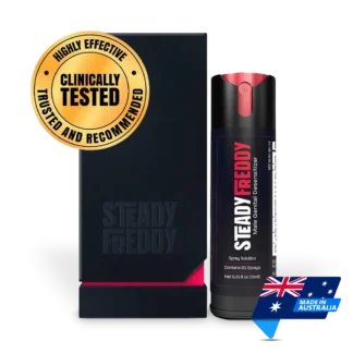 Steady Freddy Delay Spray | Made in Australia | Mens Health Downunder