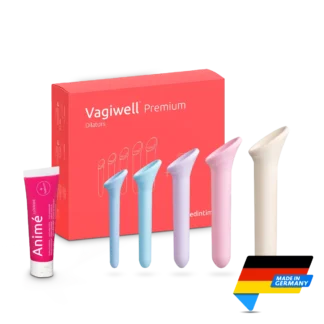 Vagiwell Dilators | Premium Set x5 | Made in Germany | Mens Health Downunder