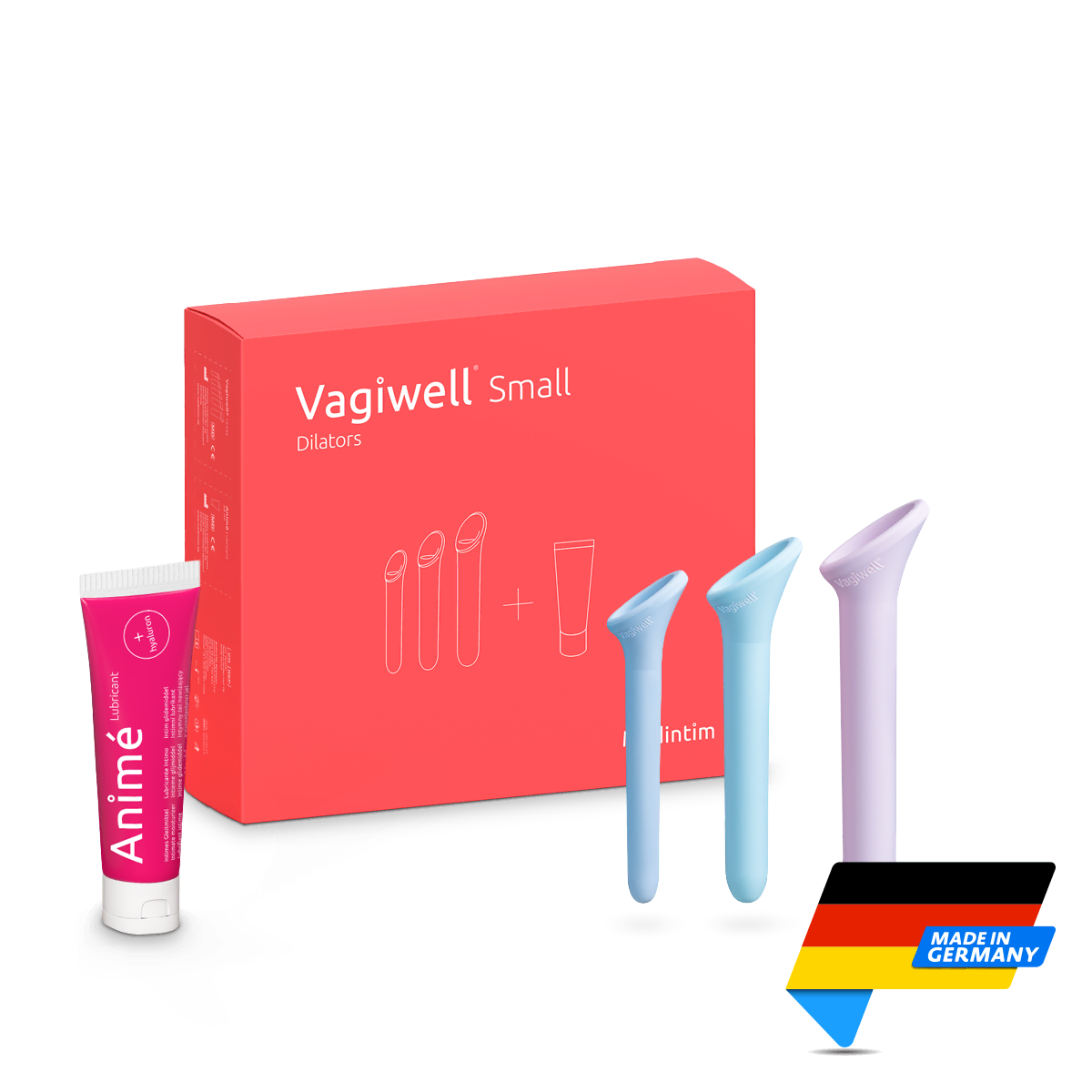 Vagiwell Dilators | Small Set x3 | Made in Germany | Mens Health Downunder