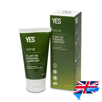 Yes OB Plant-Oil Personal Lubricant 80mL | Made in UK | Mens Health Downunder