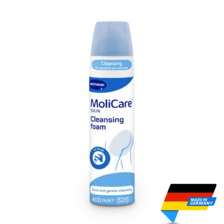 MoliCare Skin Cleansing Foam 400ml | Made in Germany | Mens Health Downunder