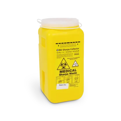 Sharps Disposal Bin | 1.4L | Mens Health Downunder